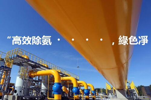 “高效除氨，綠色凈流：揭秘氨氮廢水處理新篇章”